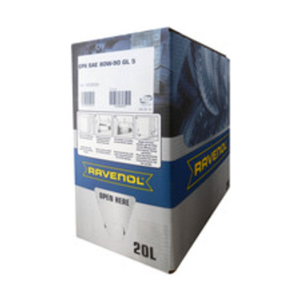 Упаковка Ecobox для автомобильного масла RAVENOL